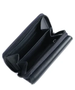 Norwegians Liv RFID Geldbörse genarbtes Rindsleder petrol