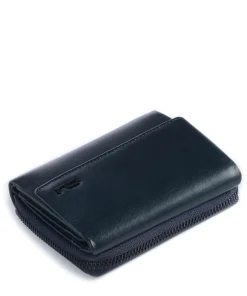 Norwegians Liv RFID Geldbörse genarbtes Rindsleder petrol