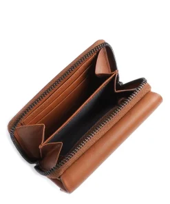 Norwegians Liv RFID Geldbörse genarbtes Rindsleder cognac