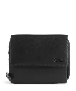 Norwegians Liv RFID Geldbörse genarbtes Rindsleder schwarz