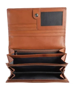 Norwegians Vilde RFID Geldbörse Rindsleder cognac