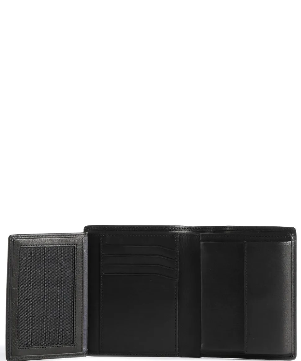 Norwegians Yorick RFID Geldbörse Leder schwarz