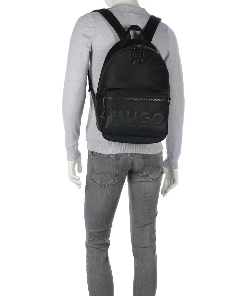 Nosh Rucksack 13″ recyceltes Polyester schwarz