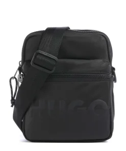 Nosh Umhängetasche recyceltes Polyester schwarz