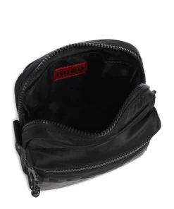 Nosh Umhängetasche recyceltes Polyester schwarz