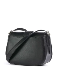 Nouveau Medium Umhängetasche fein genarbtes Rindsleder schwarz