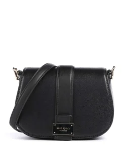 Nouveau Mini Umhängetasche genarbtes Rindsleder schwarz