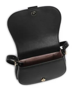 Nouveau Mini Umhängetasche genarbtes Rindsleder schwarz