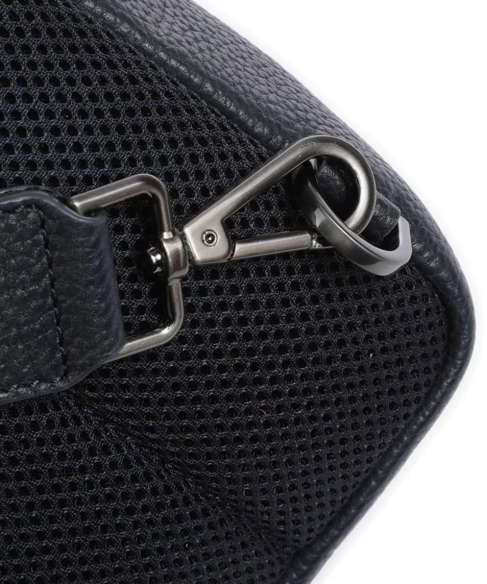 Novara Slingbag 10″ genarbtes Rindsleder navy