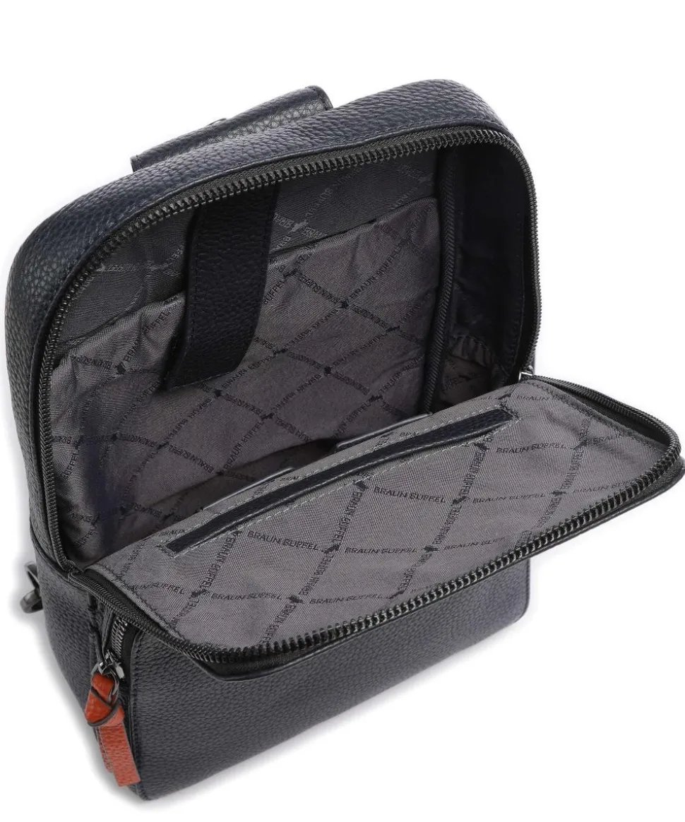 Novara Slingbag 10″ genarbtes Rindsleder navy