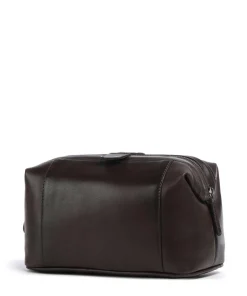 Novum Biassa Kulturbeutel dunkelbraun 29 cm