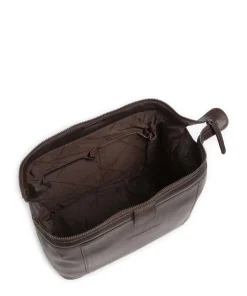 Novum Biassa Kulturbeutel dunkelbraun 29 cm