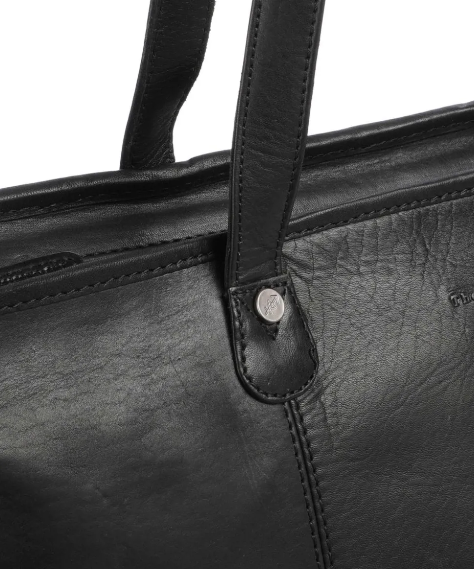 Novum Ferrera Shopper 14″ Rindsleder schwarz