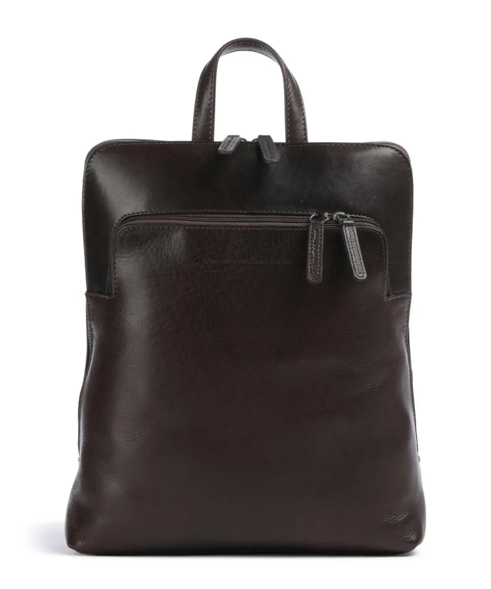 Novum Fornella Rucksack 13″ Leder dunkelbraun