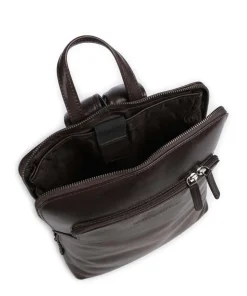 Novum Fornella Rucksack 13″ Leder dunkelbraun