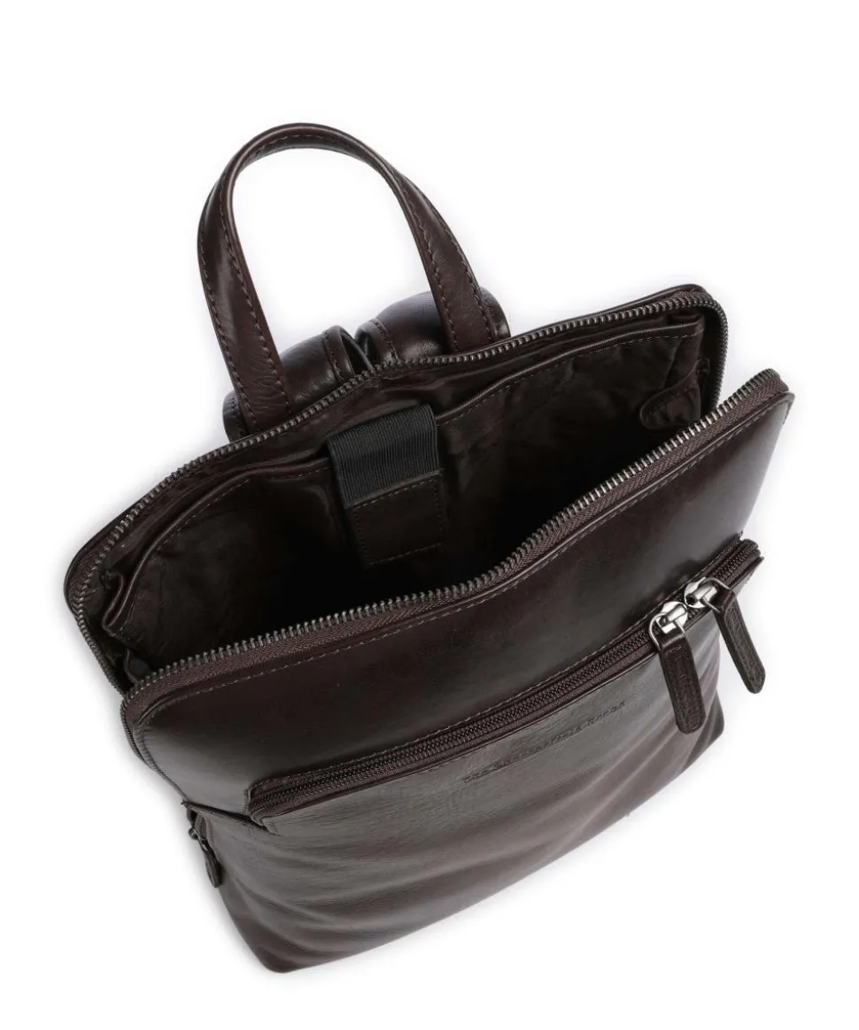 Novum Fornella Rucksack 13″ Leder dunkelbraun