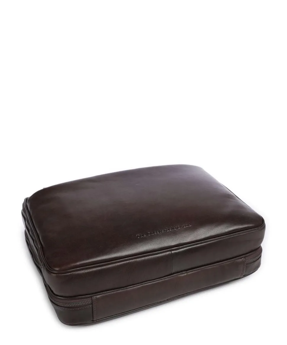 Novum Iseo Aktentasche 16″ Rindsleder dunkelbraun