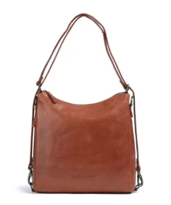Novum Letizia Rucksack-Tasche Leder cognac