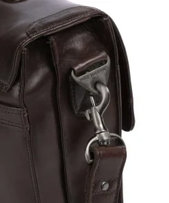 Novum Salvatore Aktentasche 17″ Rindsleder dunkelbraun