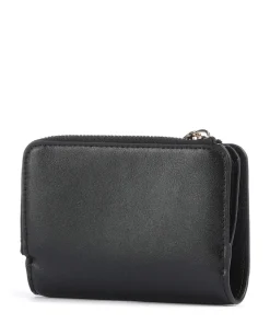 Numah Geldbörse fein genarbtes Rindsleder schwarz