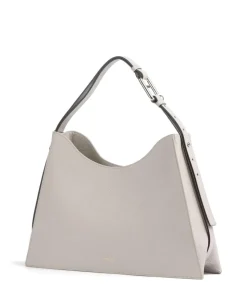 Nuvola L Beuteltasche genarbtes Rindsleder beige