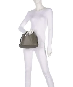 Nuvola M Handtasche fein genarbtes Leder khaki