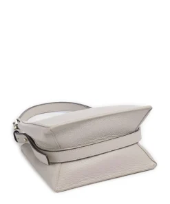Nuvola Mini Beuteltasche genarbtes Kalbsleder beige