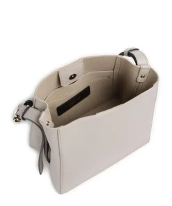 Nuvola Mini Beuteltasche genarbtes Kalbsleder beige