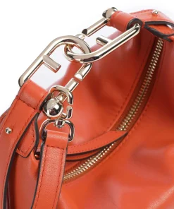 Nuvola Mini Handtasche fein genarbtes Leder orange