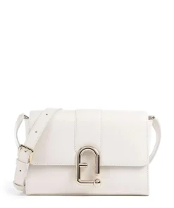 Nuvola S Umhängetasche fein genarbtes Leder elfenbein