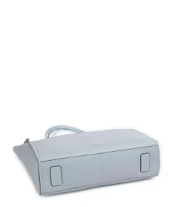 Oak Street Shopper genarbtes Rindsleder hellblau