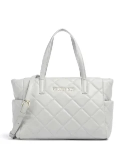 Ocarina Handtasche Lederimitat hellgrau