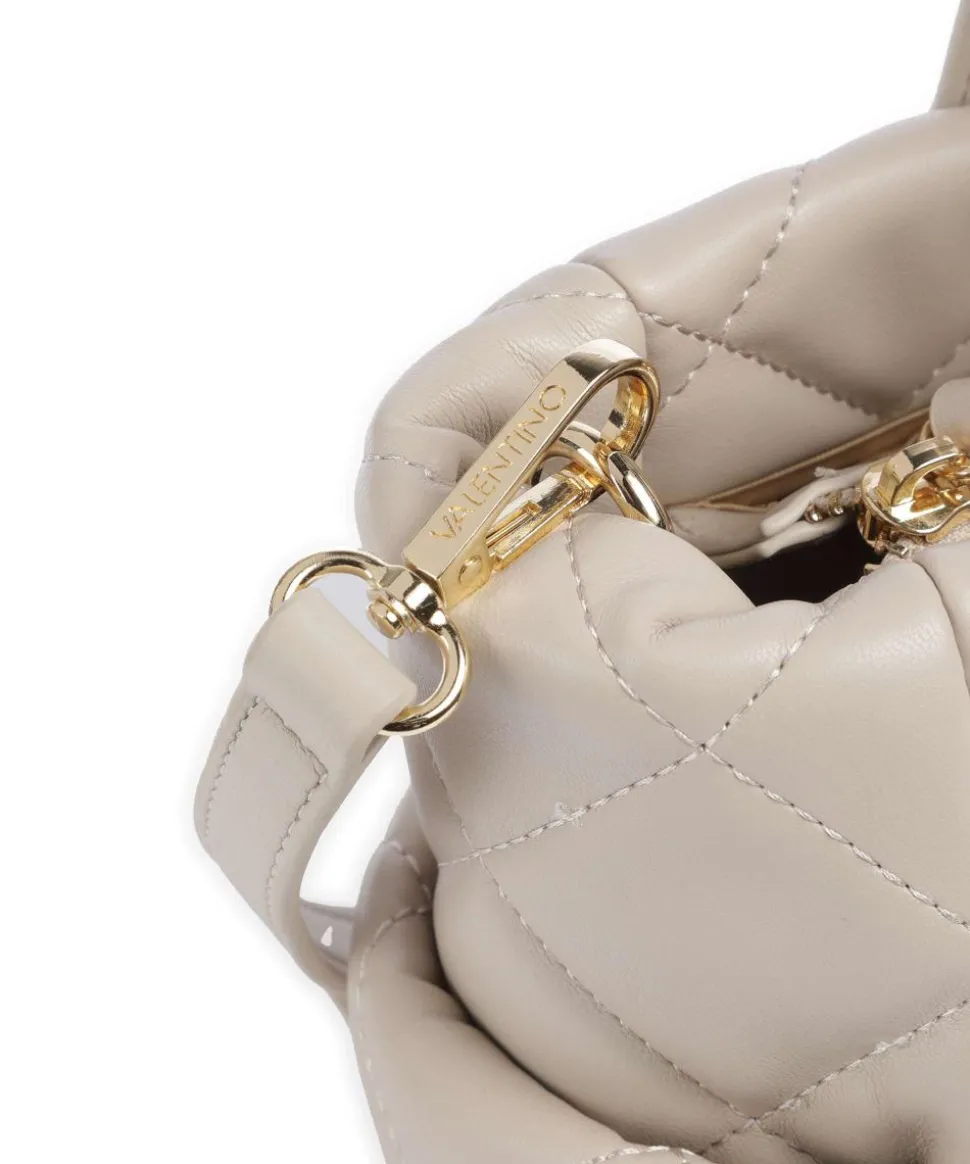 Ocarina Handtasche Lederimitat beige