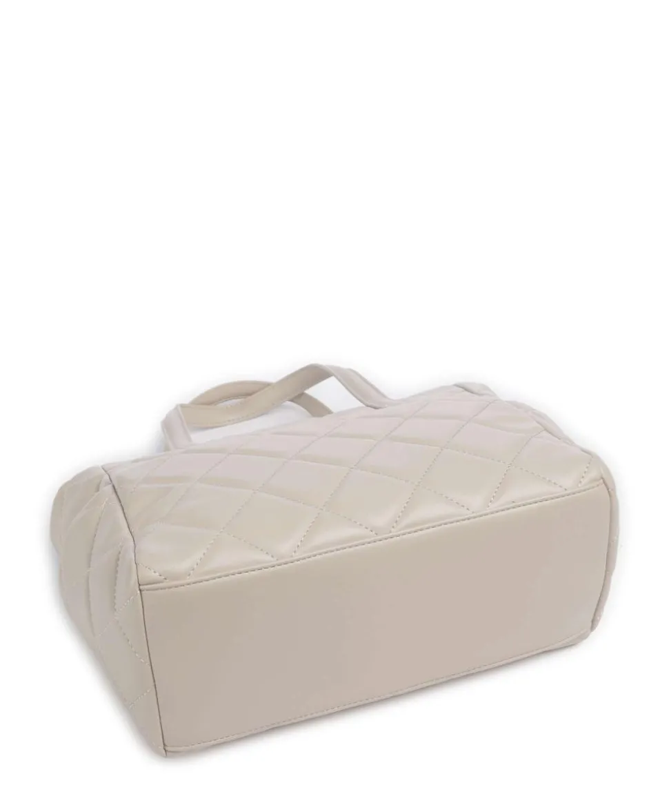 Ocarina Handtasche Lederimitat beige