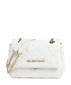 Ocarina Schultertasche Lederimitat weiß