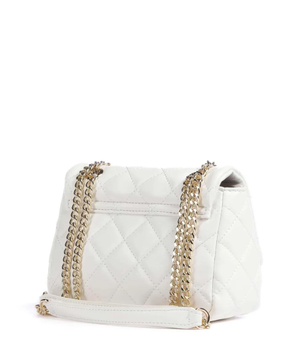 Ocarina Schultertasche Lederimitat weiß