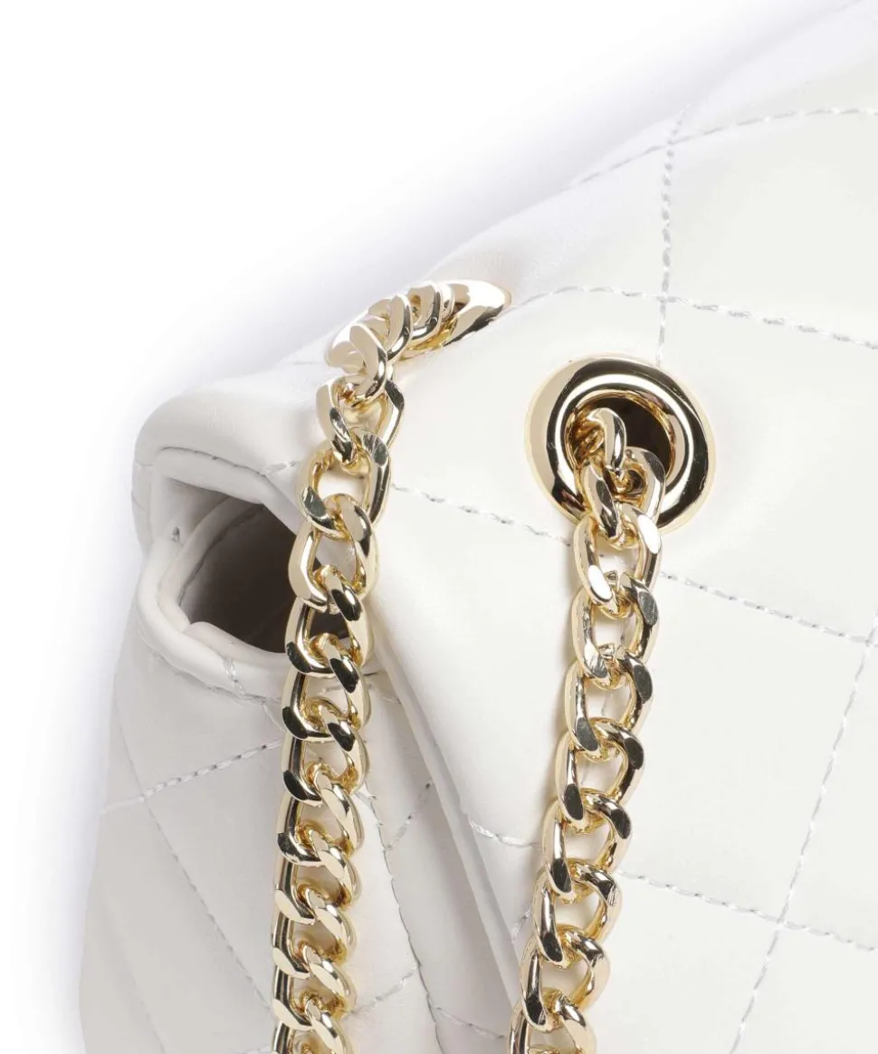 Ocarina Schultertasche Lederimitat weiß