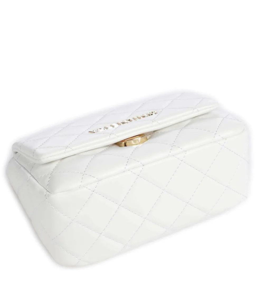 Ocarina Schultertasche Lederimitat weiß