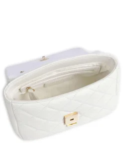 Ocarina Schultertasche Lederimitat weiß