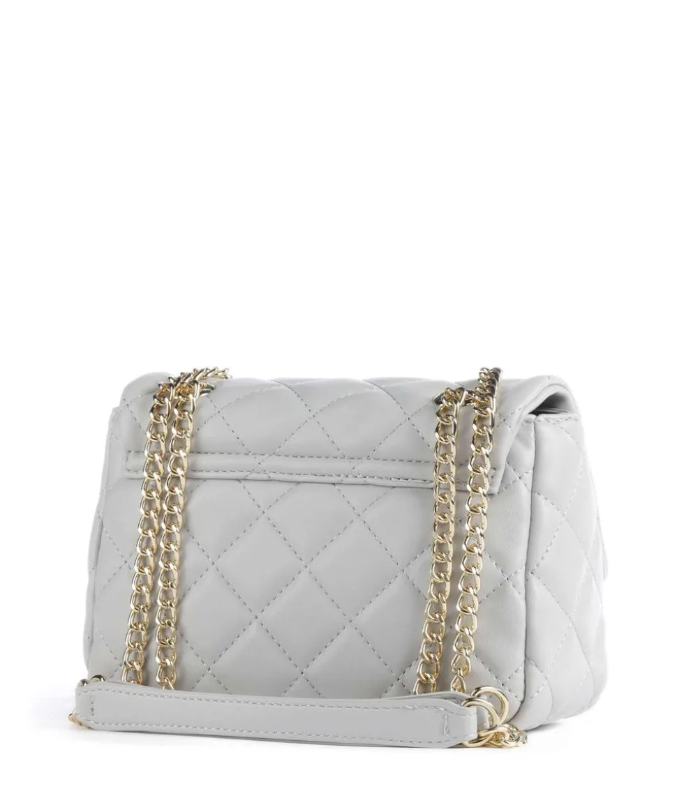 Ocarina Schultertasche Lederimitat grau