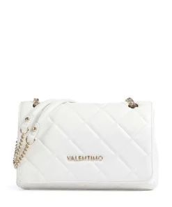 Ocarina Schultertasche Lederimitat weiß