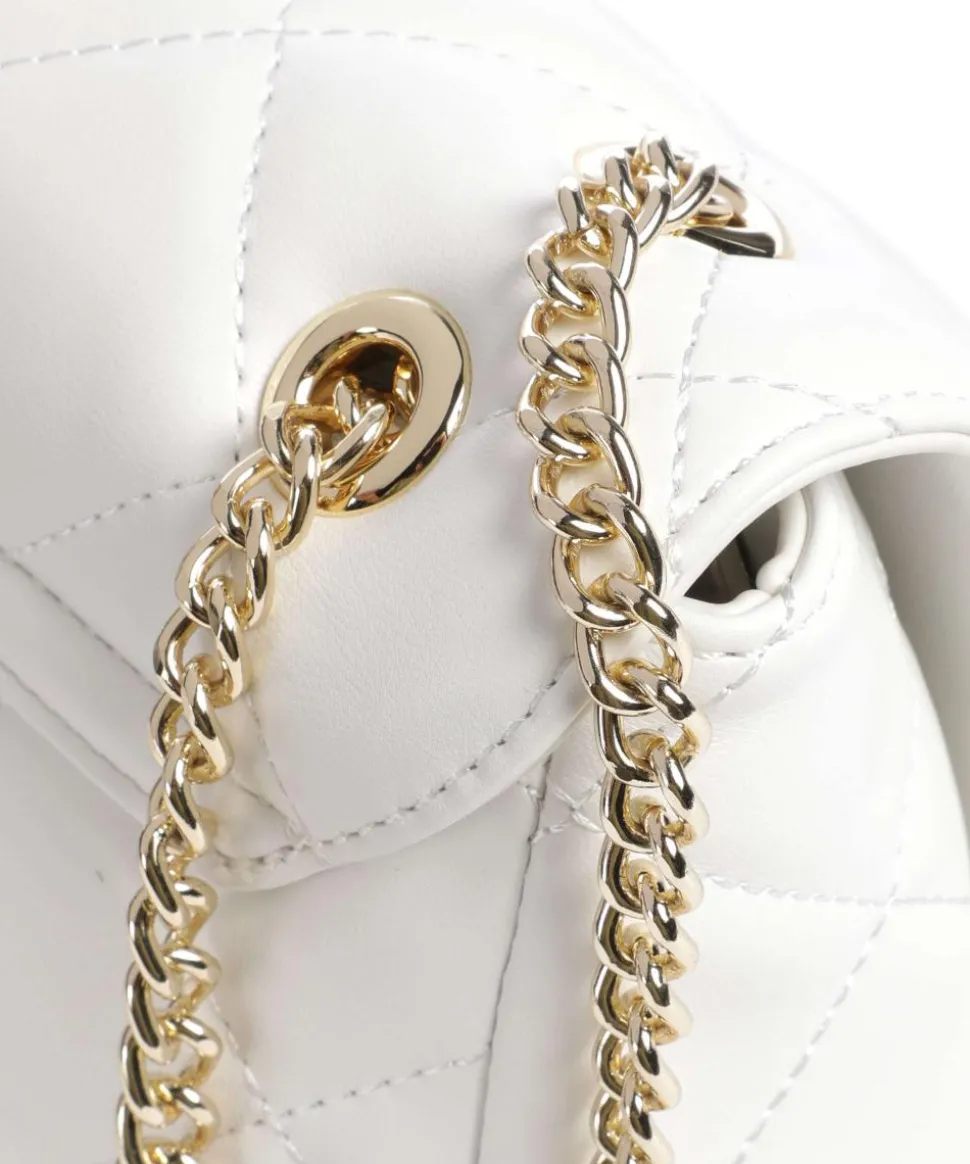 Ocarina Schultertasche Lederimitat weiß