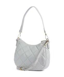 Ocarina Schultertasche Lederimitat hellgrau