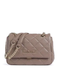 Ocarina Schultertasche Lederimitat taupe