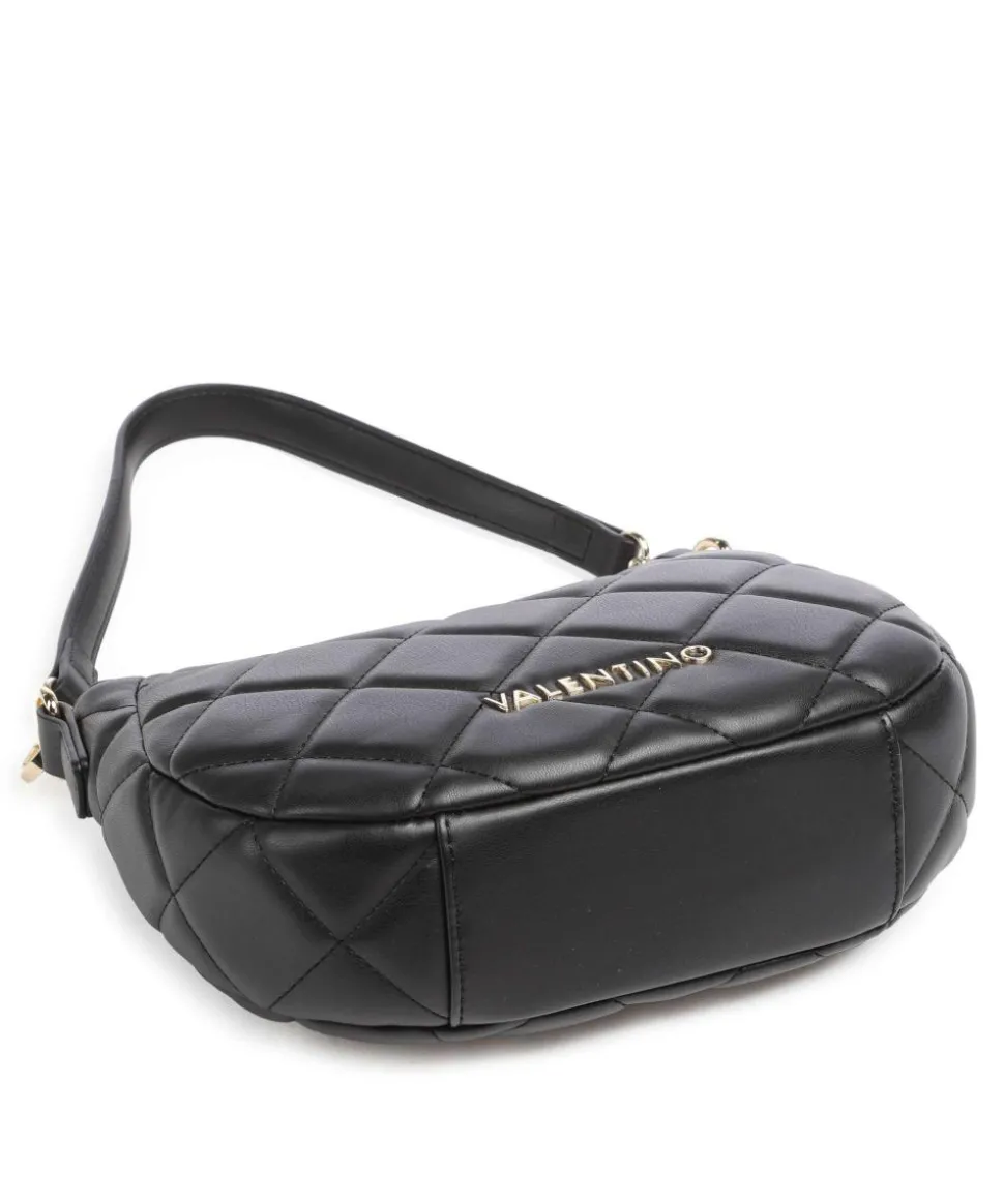 Ocarina Schultertasche Lederimitat schwarz