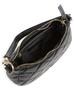 Ocarina Schultertasche Lederimitat schwarz