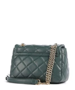 Ocarina Schultertasche Lederimitat dunkelgrün