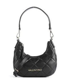 Ocarina Schultertasche Lederimitat schwarz