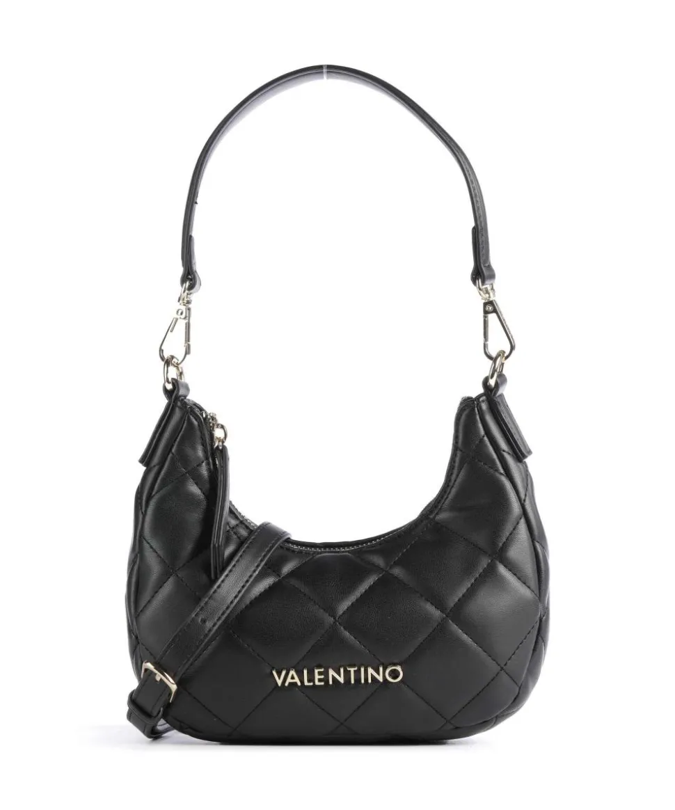 Ocarina Schultertasche Lederimitat schwarz