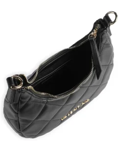 Ocarina Schultertasche Lederimitat schwarz